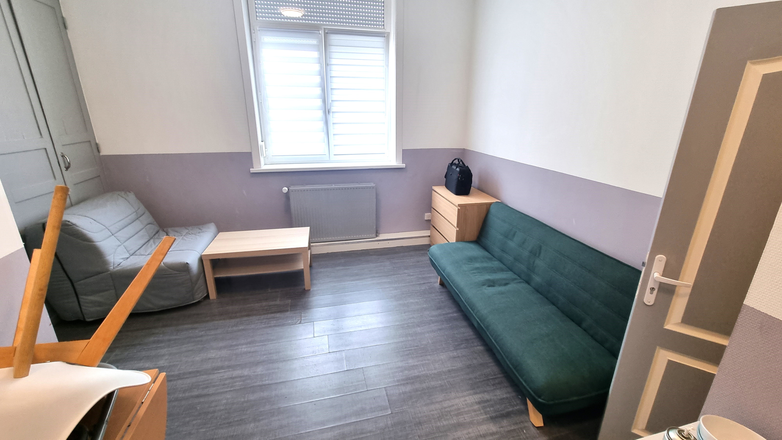 Location À Roubaix, loue studio meublé de 19 m2, secteur Blanchemaille